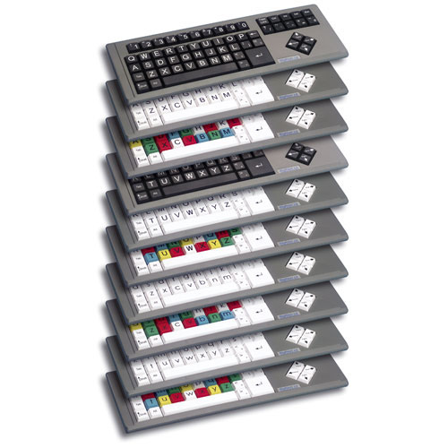 BigKeys K-BK-QW-LC Desktop Keyboard