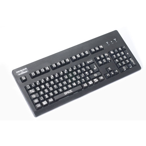 BigKeys K-LP-WB Desktop Keyboard