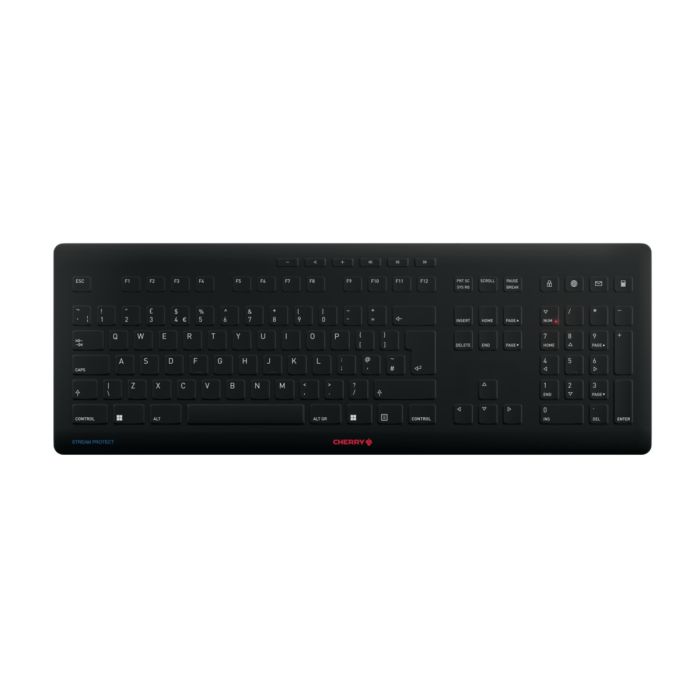 Cherry STREAM PROTECT KEYBOARD WIRELESS Desktop Keyboard
