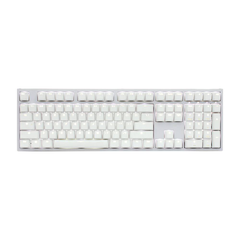 Ducky One 2 White Edition DKON1808S Keyboard
