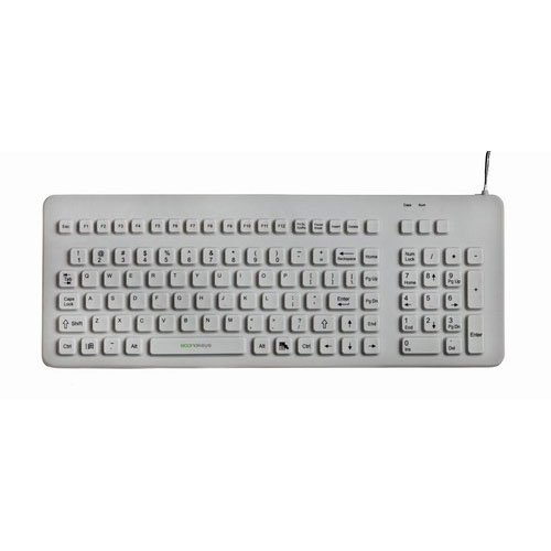 EconoKeys EK-106-W Desktop Keyboard