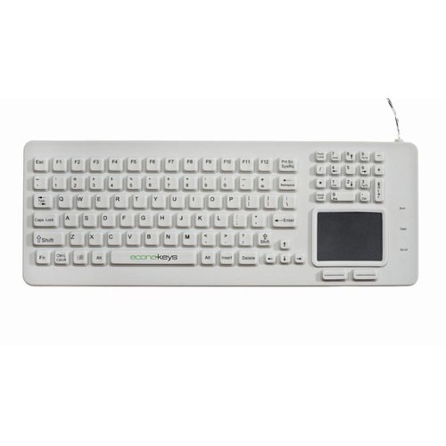 EconoKeys EK-97-TP-W Desktop Keyboard