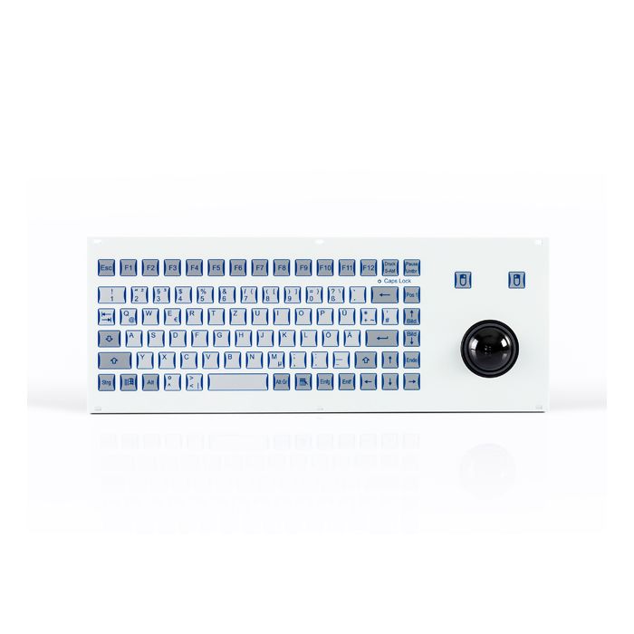 InduKey TKF-085b-TB38-FP Panel Mount Keyboard
