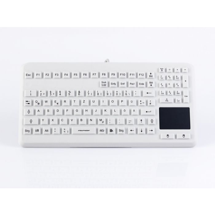 InduKey TKG-104-TOUCH-IP68-VESA-GREY Desktop Keyboard
