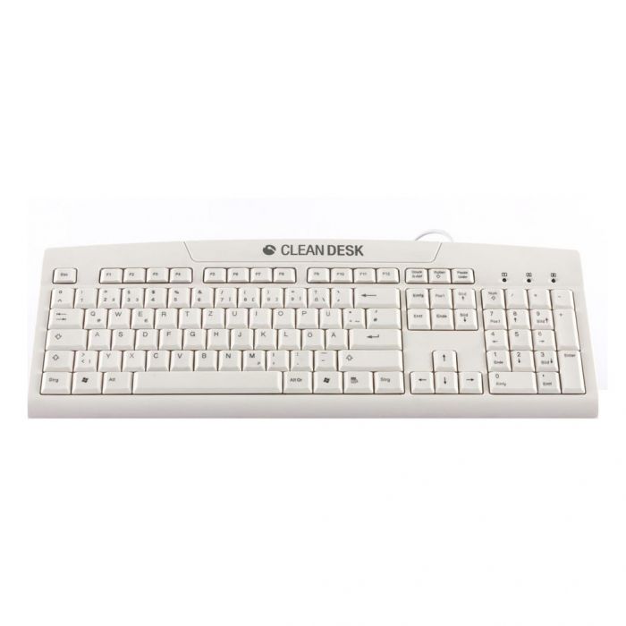 InduKey TKL-105-IP68-KGEH-GREY Desktop Keyboard