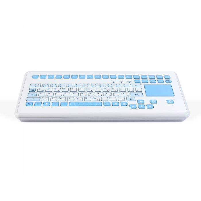 InduKey TKS-088c-TOUCH-AM-KGEH Desktop Keyboard