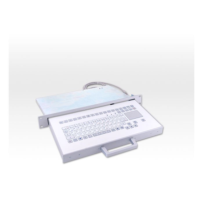 InduKey TKS-088c-TOUCH-SCHUBL Rackmount Keyboard