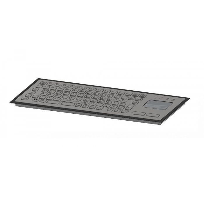 InduKey TKV-084-FIT-TOUCH-IP65-BP Desktop Keyboard