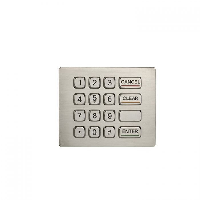 RUGGED RKB-A120KP Panel Mount Keyboard