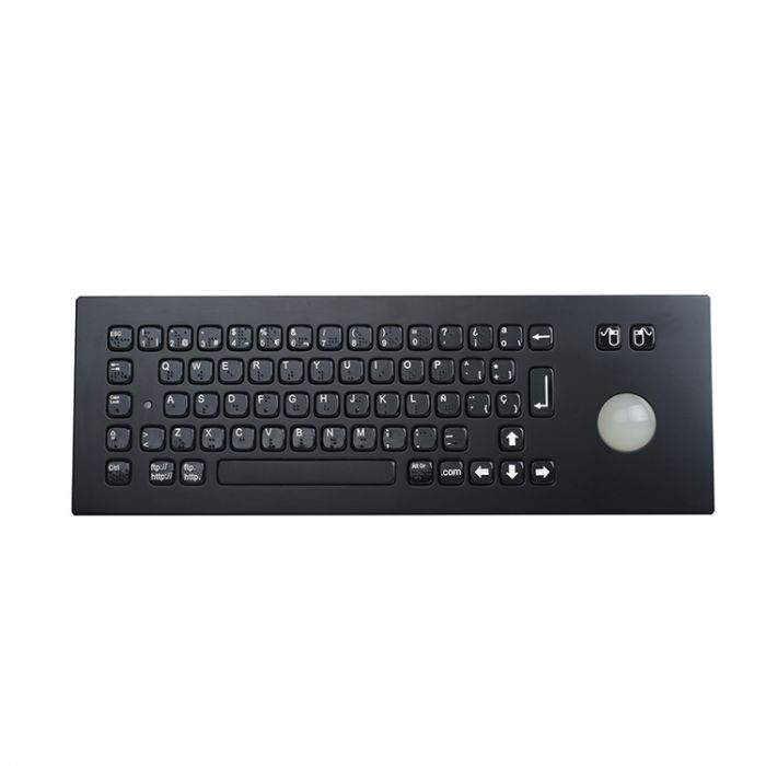 RUGGED RKB-A361-CTB-BL Panel Mount Keyboard