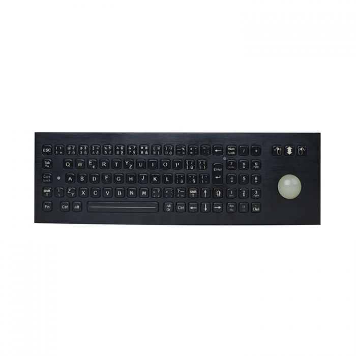 RUGGED RKB-A400-CTB-KP-BL-BT Panel Mount Keyboard