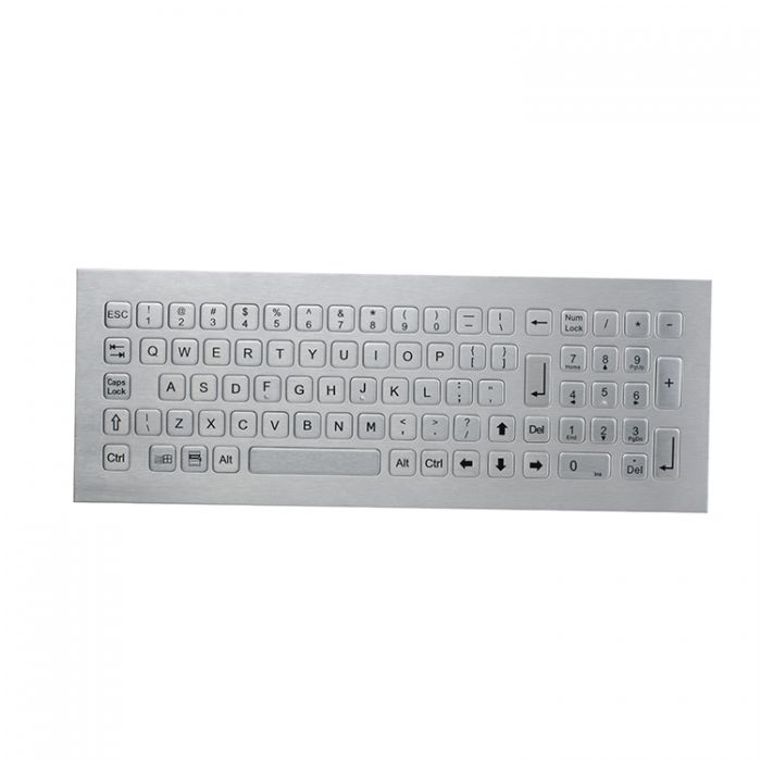 RUGGED RKB-B340KP-DWP Panel Mount Keyboard