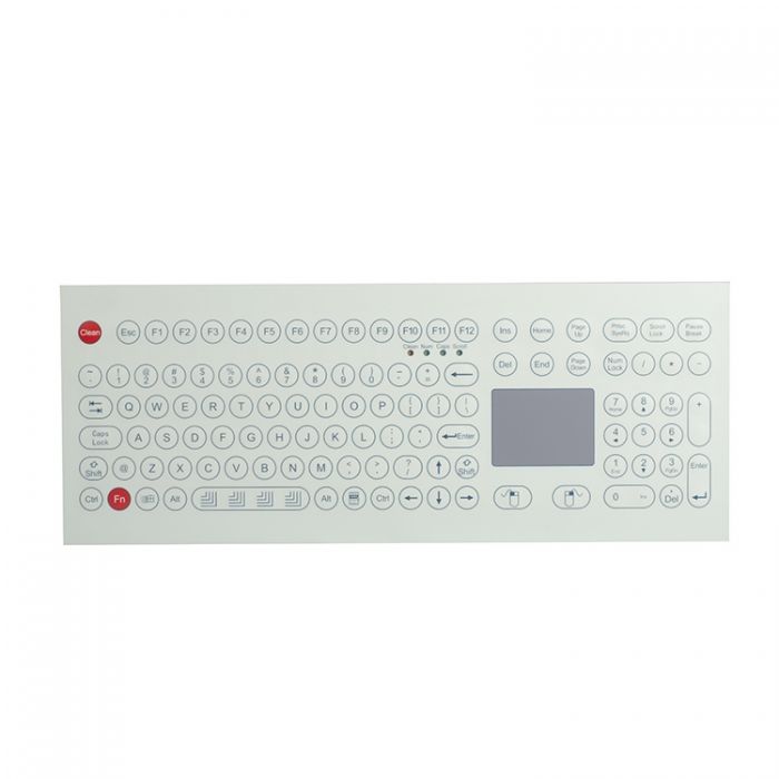 RUGGED RKB-D410TP-KP-FN Panel Mount Keyboard