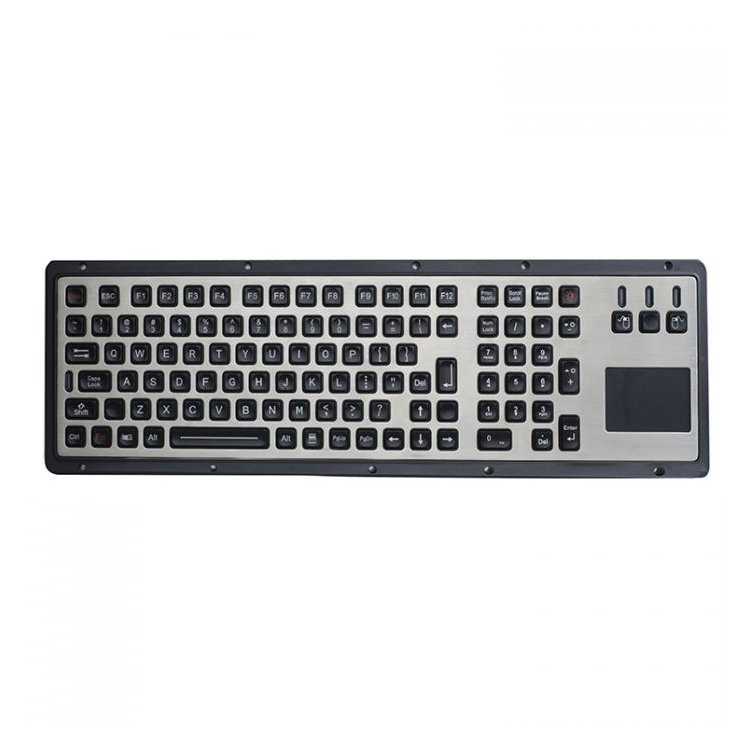 RUGGED RKB-M460TP-KP-FN-BL Panel Mount Keyboard