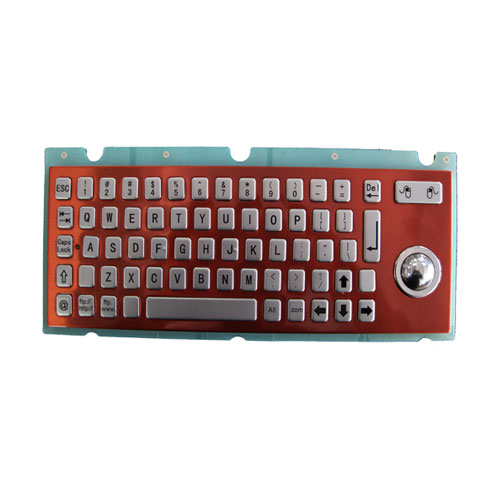 Rugged SSK-599L-RED Panel Mount Keyboard