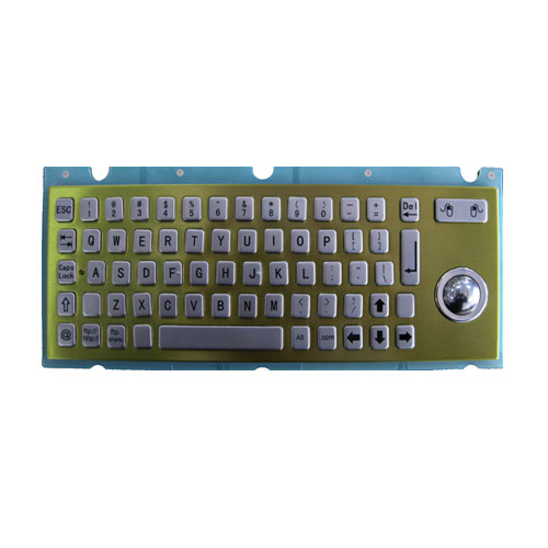 Rugged SSK-599L-YELLOW Panel Mount Keyboard