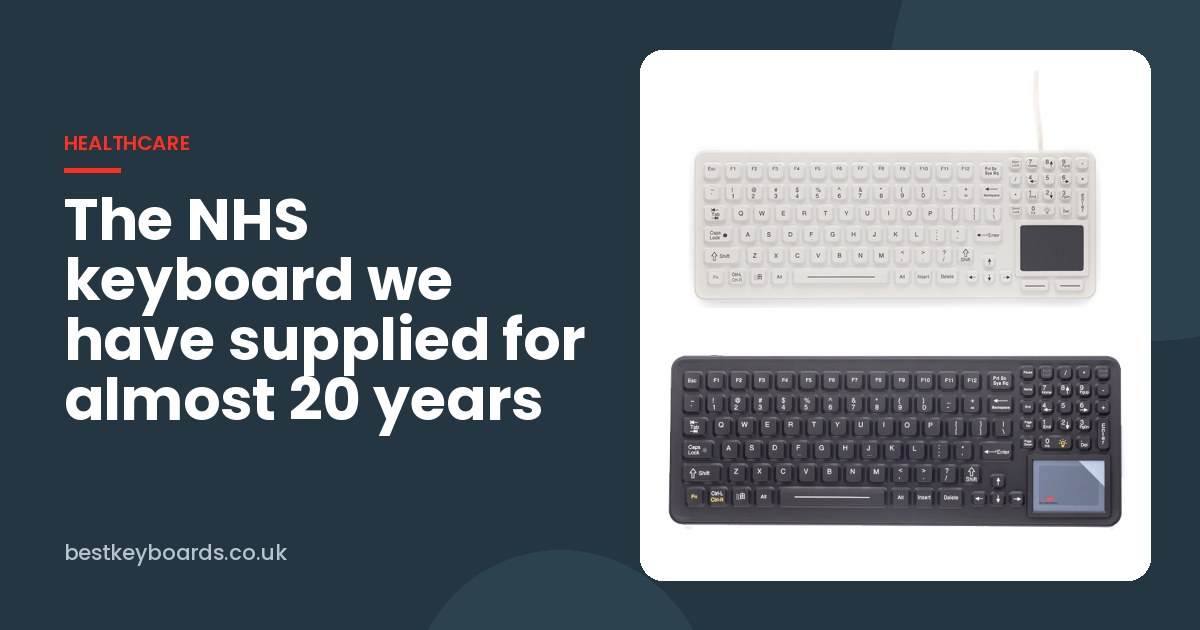 iKey SK-97-TP and SLK-102-TP sealed healthcare keyboards