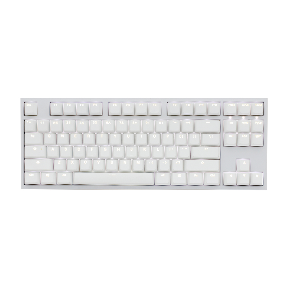 Ducky One 2 White Edition TKL DKON1887S Keyboard
