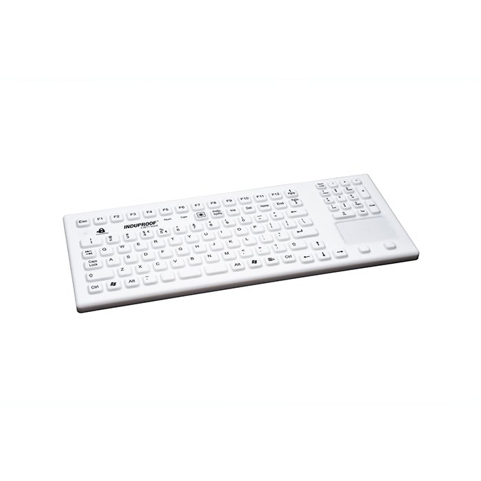 InduKey TKG-107-TOUCH-IP68-WHITE Desktop Keyboard