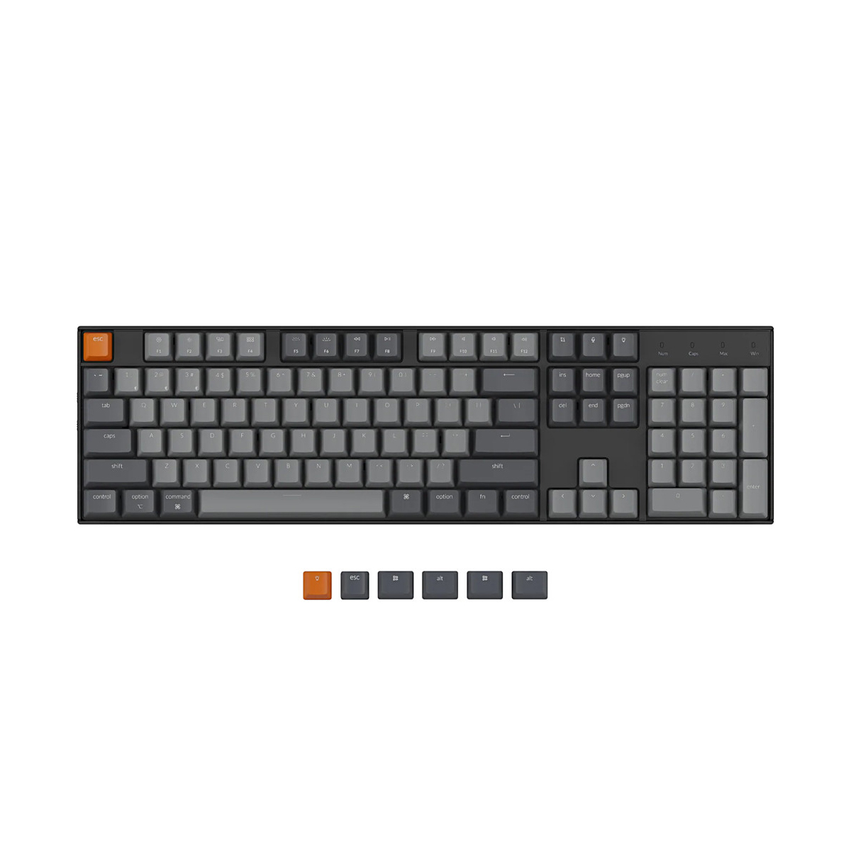 Keychron K10-H3-USA Desktop Keyboard