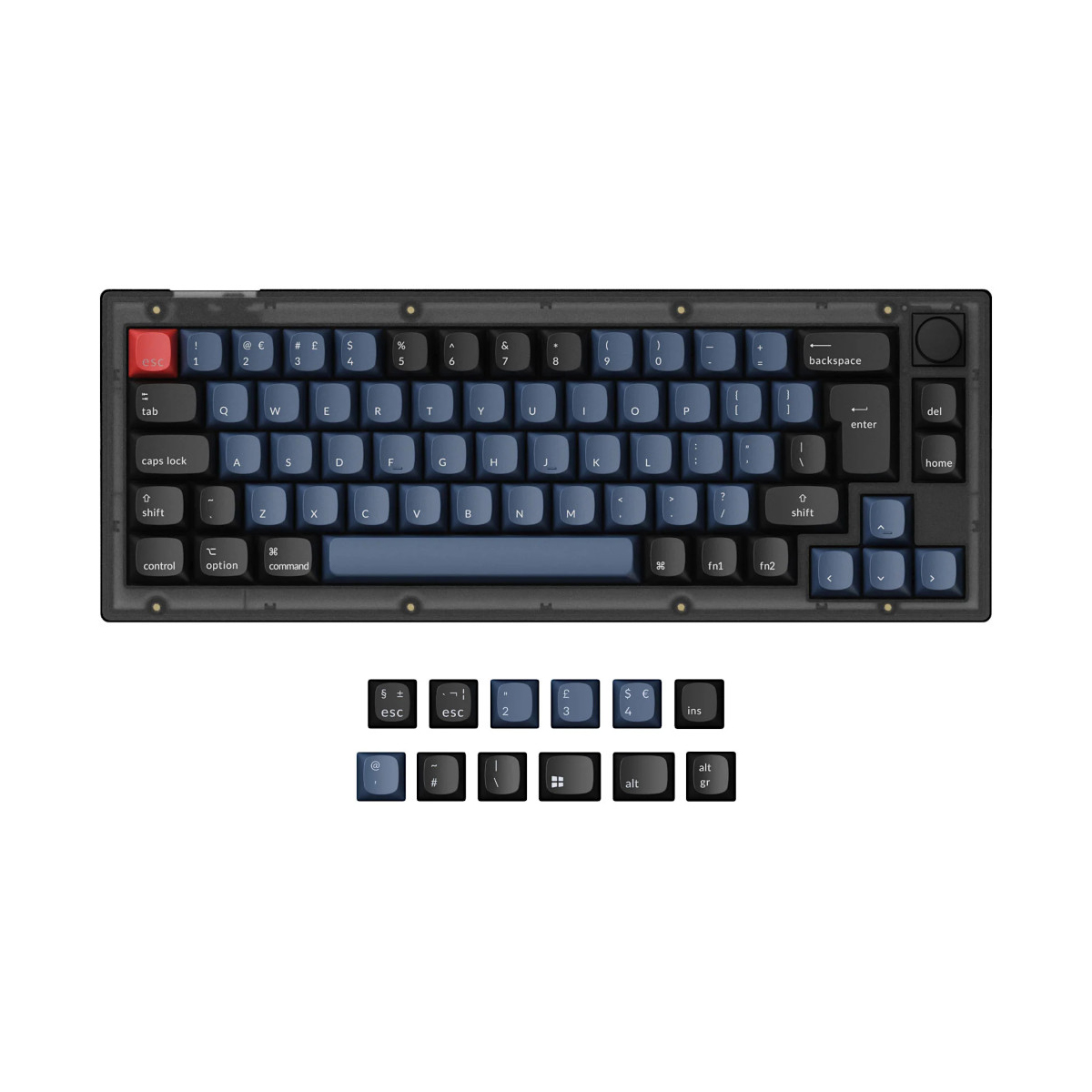 Keychron V2-C3-UK Desktop Keyboard