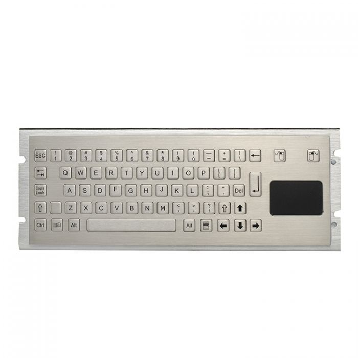 RUGGED RKB-B255TP-1 Rear Panel Mount Keyboard