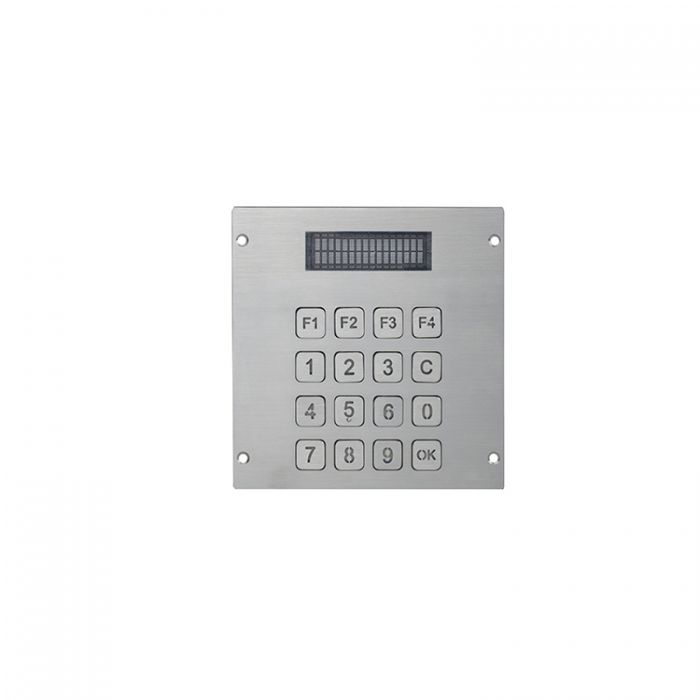 RUGGED RKP-B130-AC-LCD-BL-DWP Panel Mount Keypad